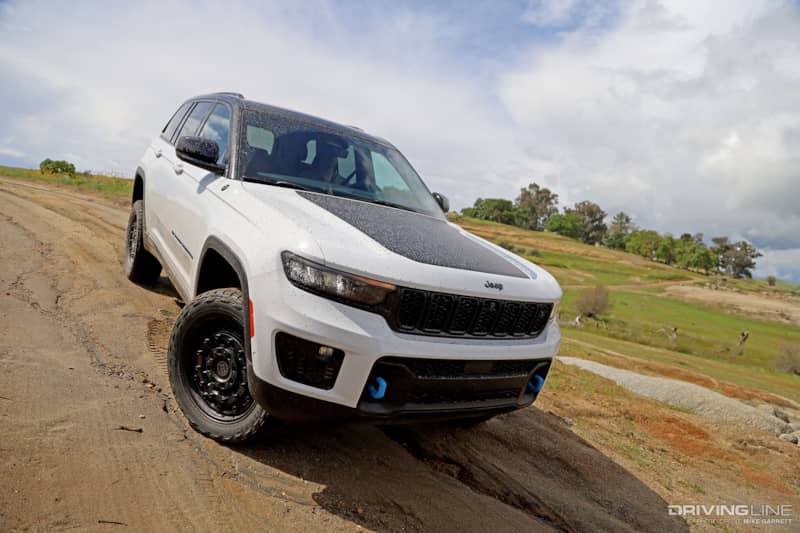 Jeep Grand Cherokee Trailhawk Off Roading