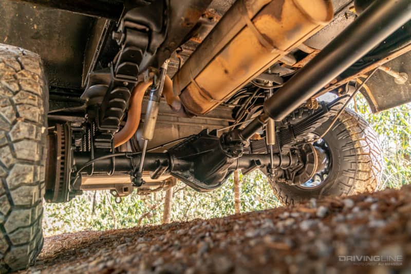 Full float dana 70 rear axle E-450