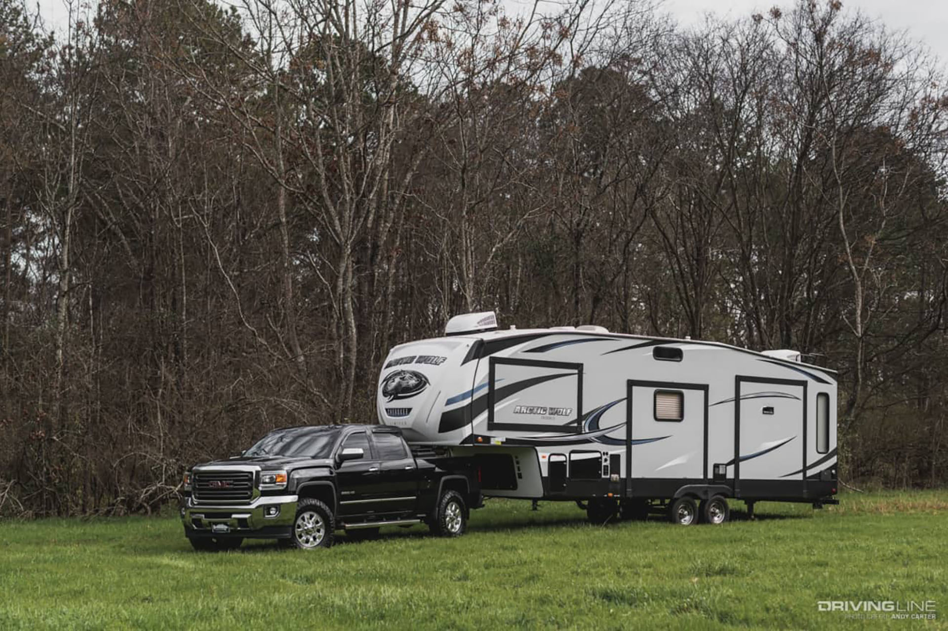 GMC Sierra HD Towing Toy Hauler