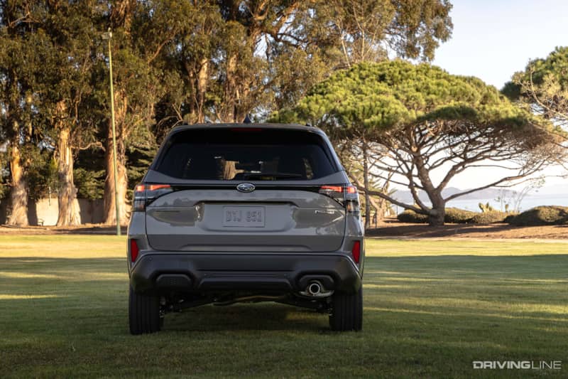2025 Subaru Forester Rear View