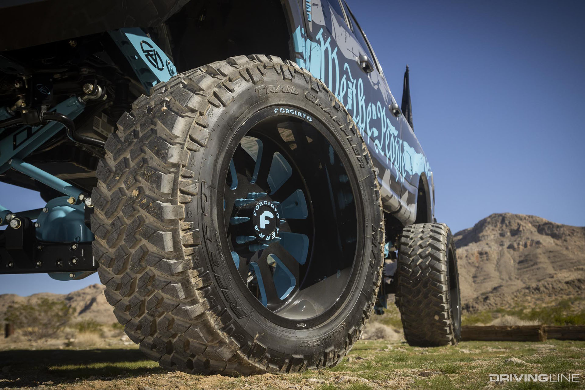 Ford F-350 on Nitto Trail Grappler