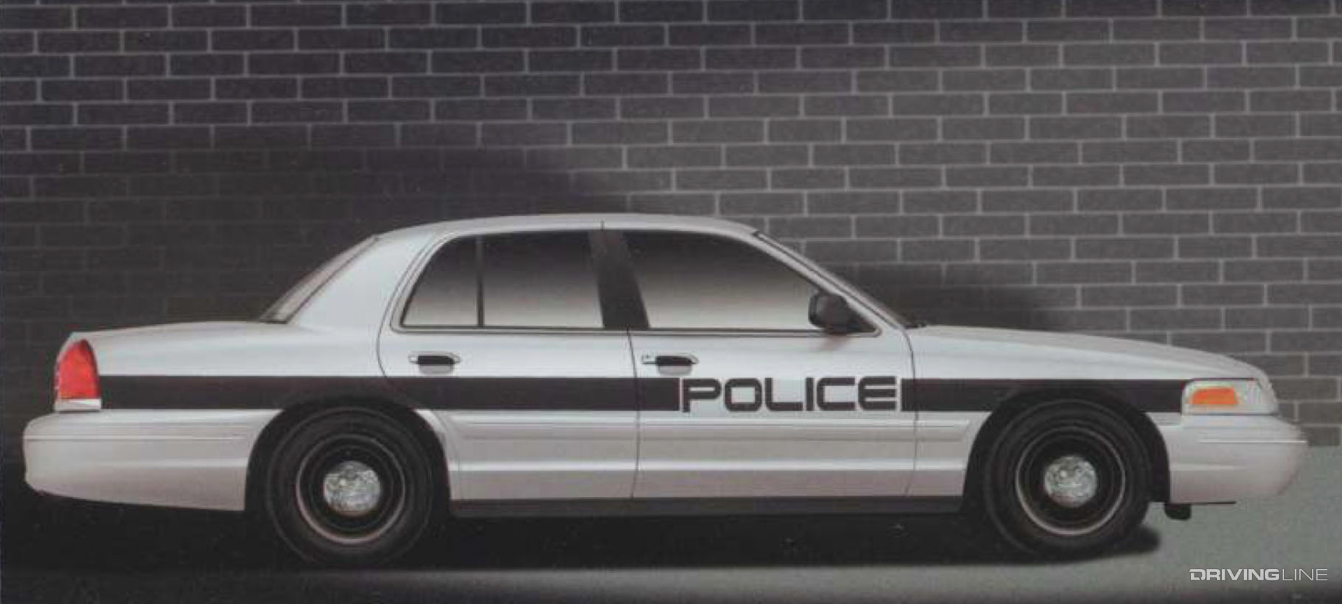 Ford Crown Vic P71 Side View