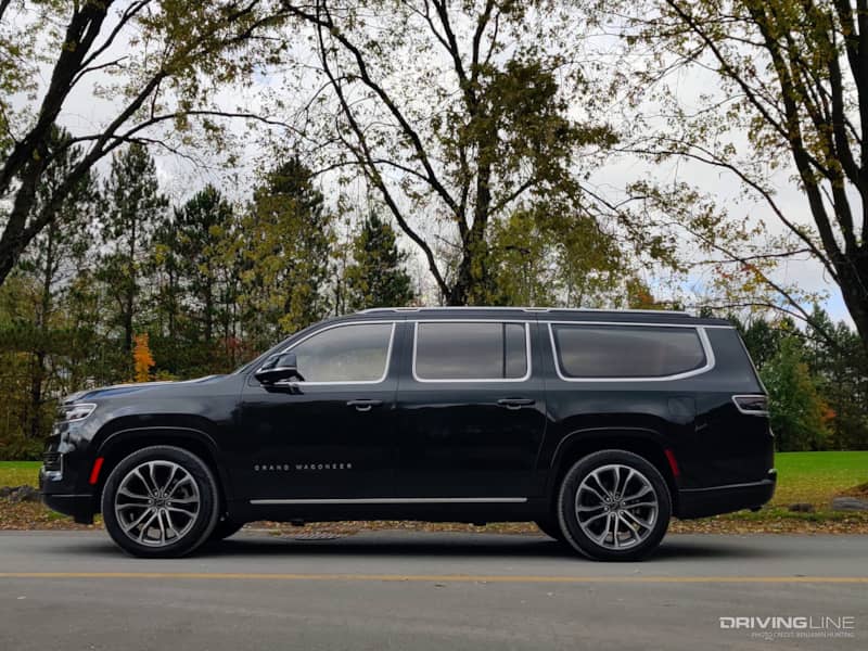 2023 Jeep Grand Wagoneer L side profile