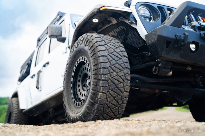 Nitto Ridge Grappler on Jeep Gladiator