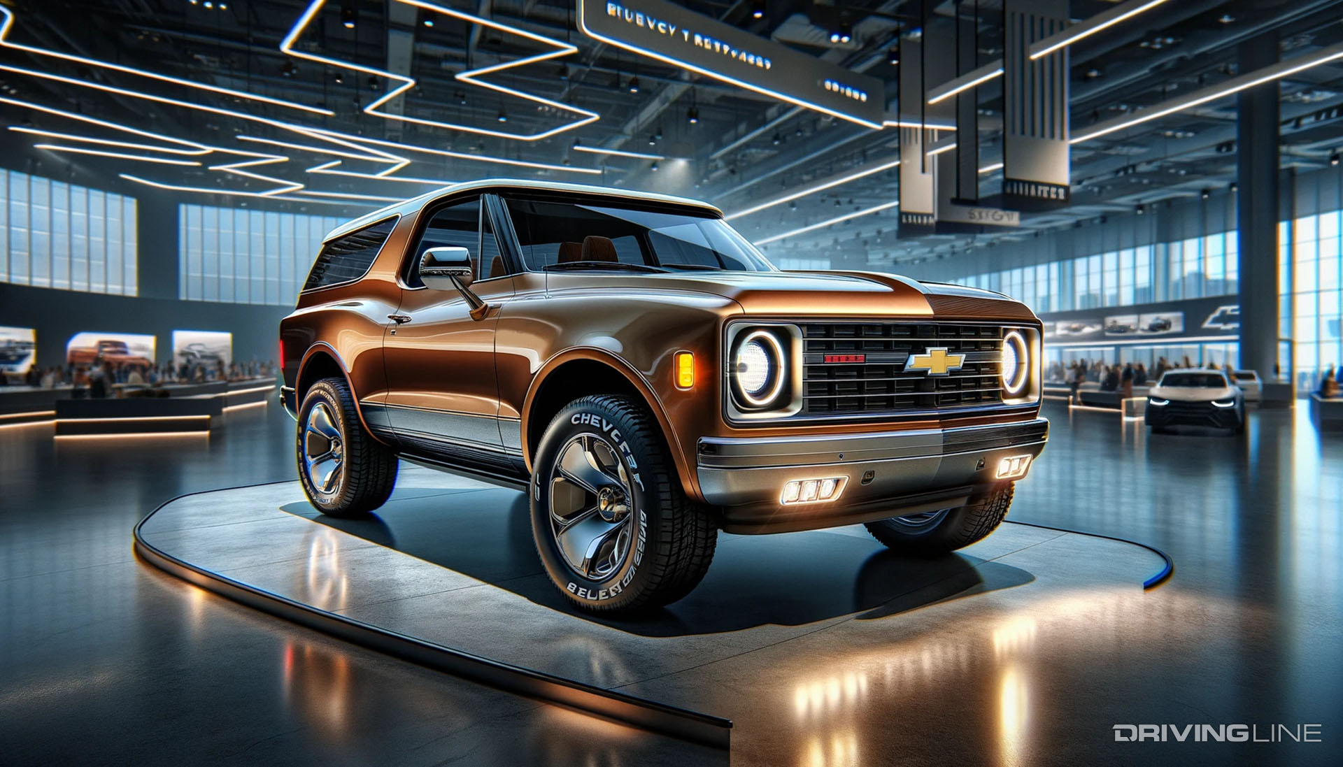 Retro Chevy Blazer Concept