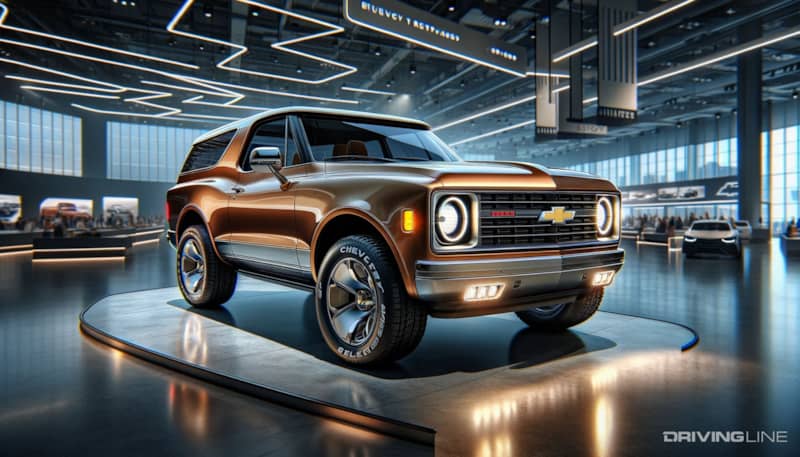 Retro Chevy Blazer Concept