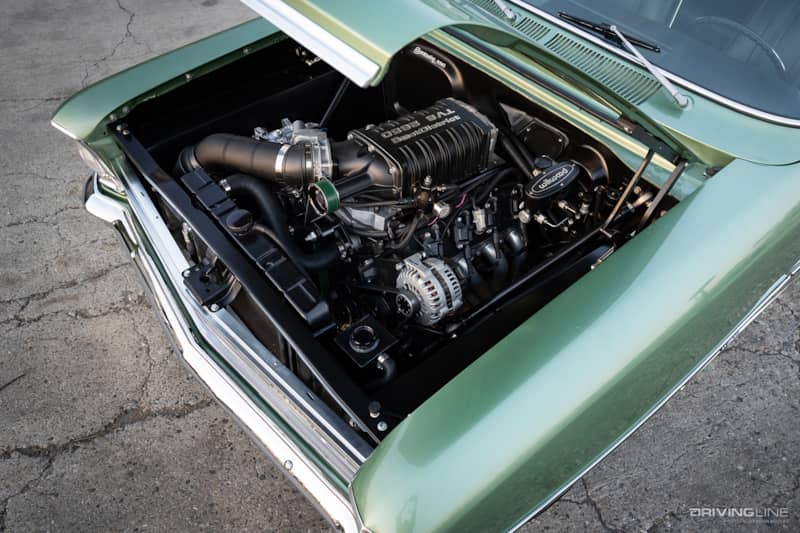 Supercharged LS3 Engine of Tony Causor's 1966 Chevrolet Chevy II Nova