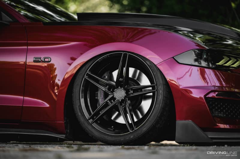 Mustang S550 on Rohana Wheels