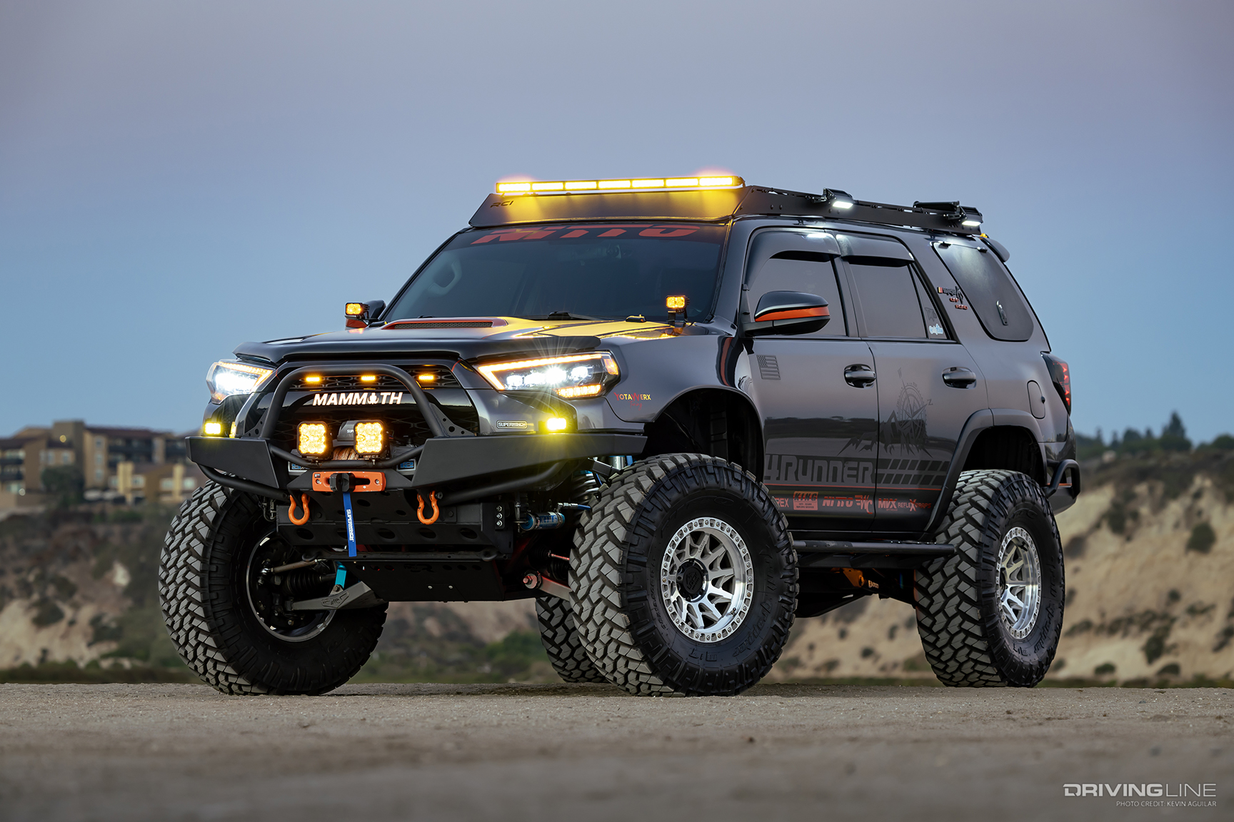 Front of Michael Devecchio's 2014 Toyota 4Runner on 38-inch Trail Grappler M/T Tires