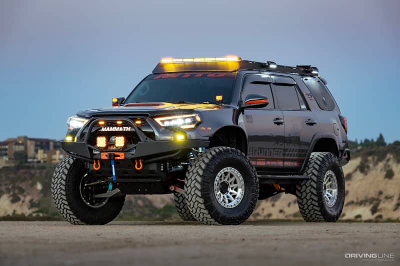 Front of Michael Devecchio's 2014 Toyota 4Runner on 38-inch Trail Grappler M/T Tires