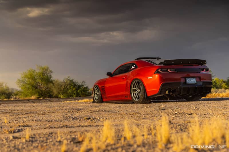 2014 Camaro SS on Air Suspension