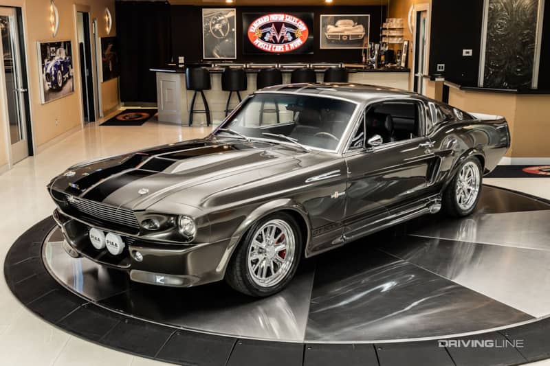 eleanor mustang on nitto nt555 g2 tires displayed