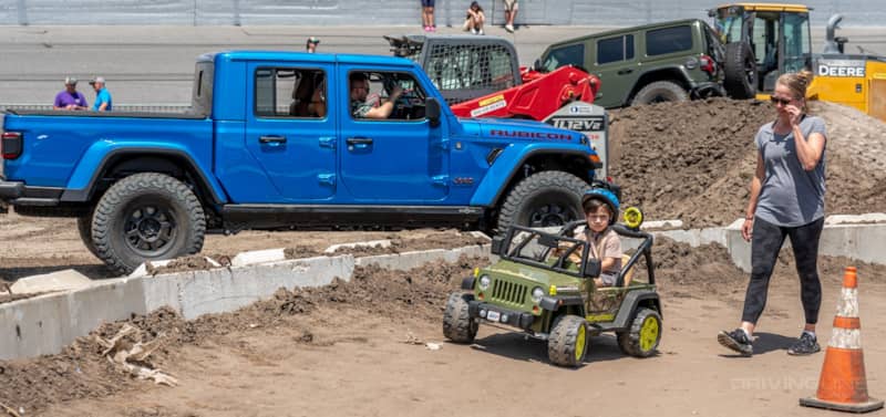 Jeep Obstacle course at Jeep Beach 2024