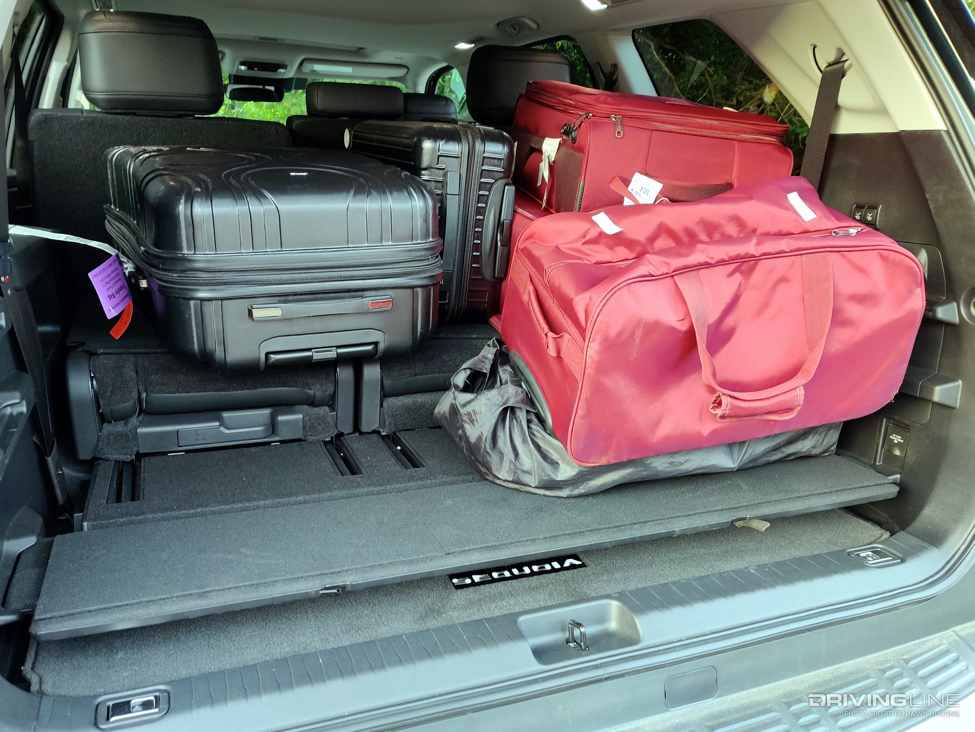 2023 Toyota Sequoia TRD Off-Road cargo area