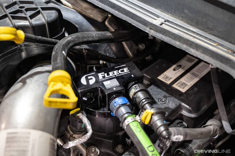 Fleece Performance Engineering 6.7L Power Stroke Diesel Fuel Filter Fix