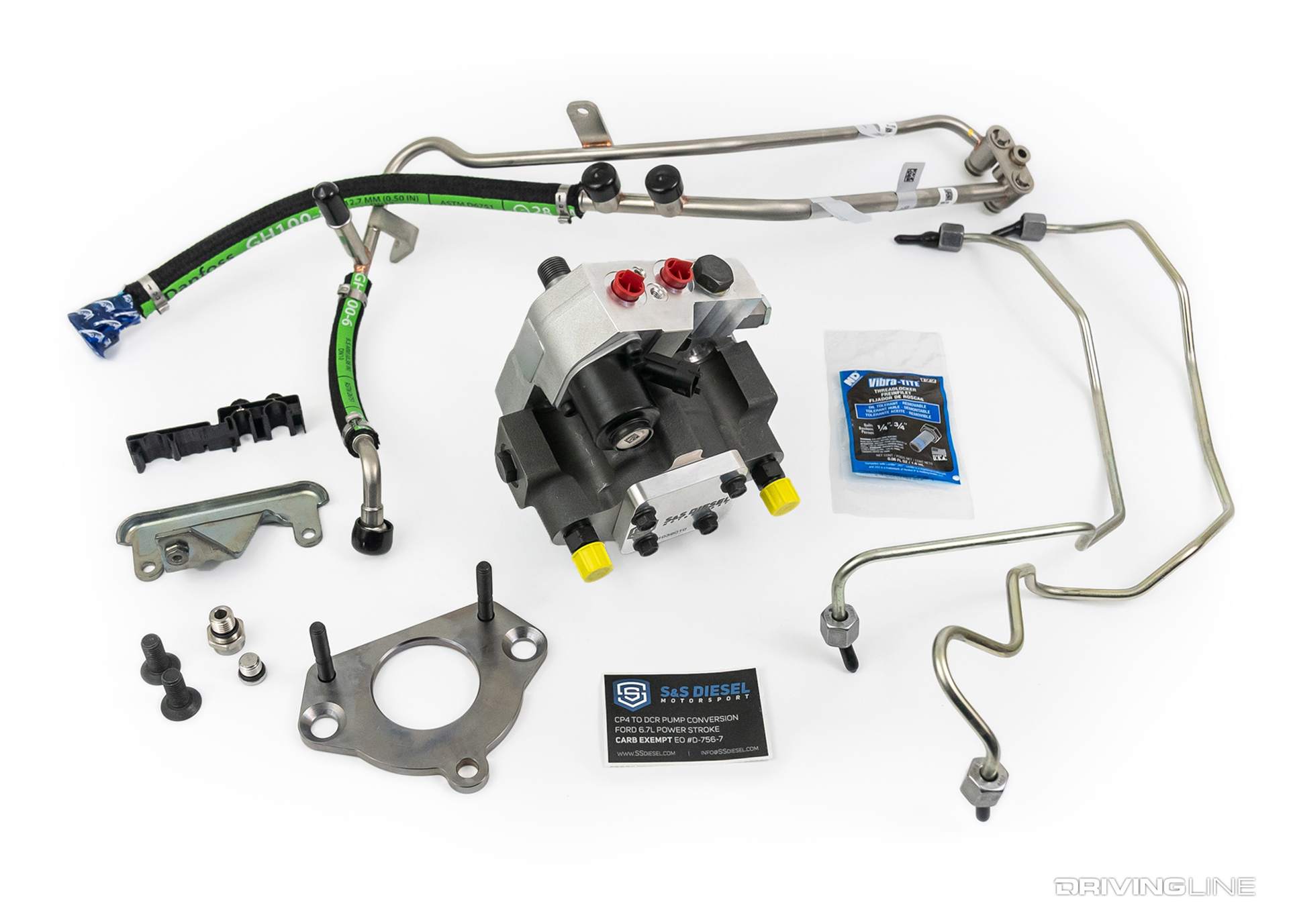 S&S Diesel Motorsport Ford 6.7L CP4 To DCR Pump Conversion