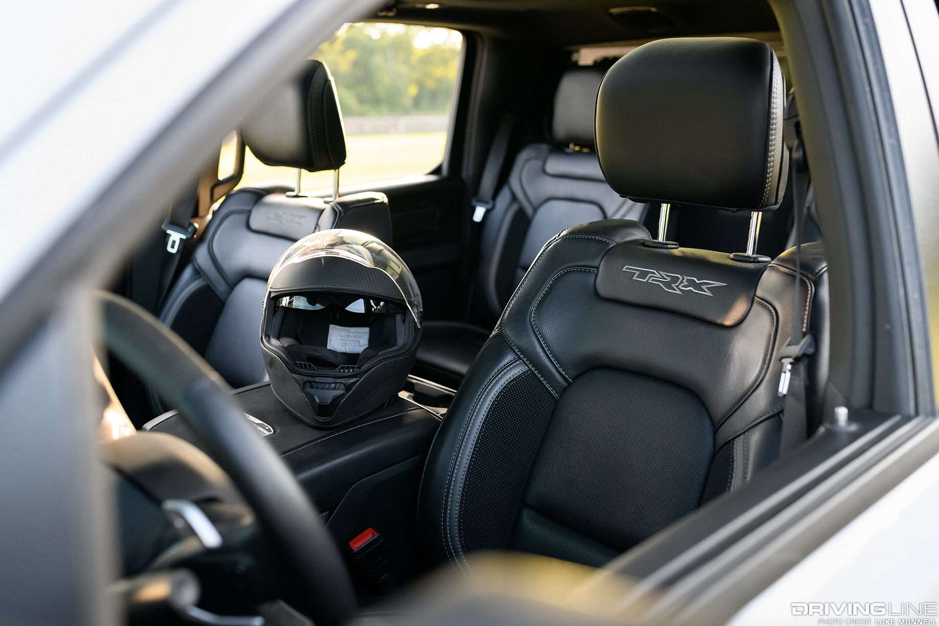 Drag Helmet in Ram TRX