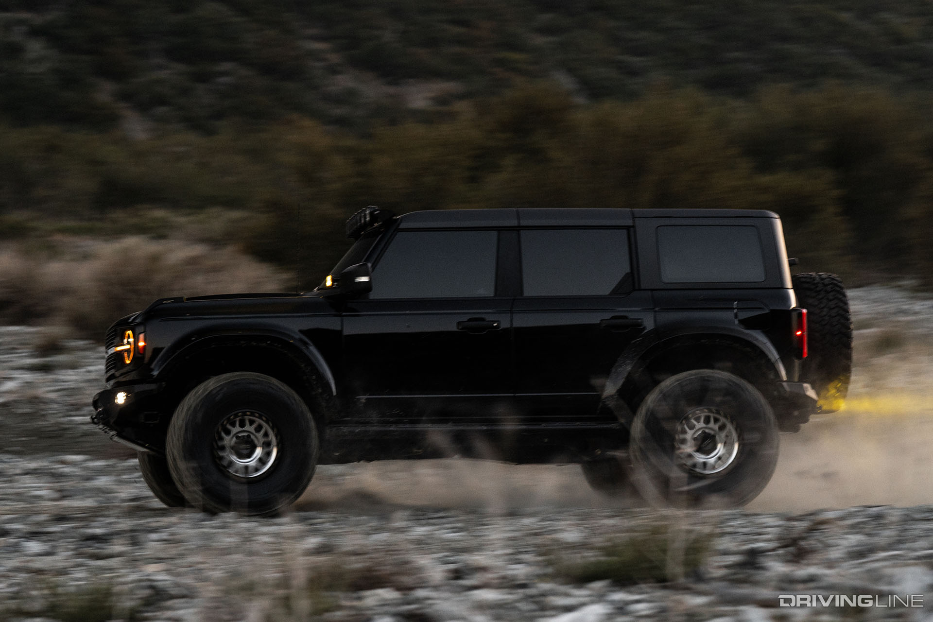 Baja Designs Ford Bronco in Desert
