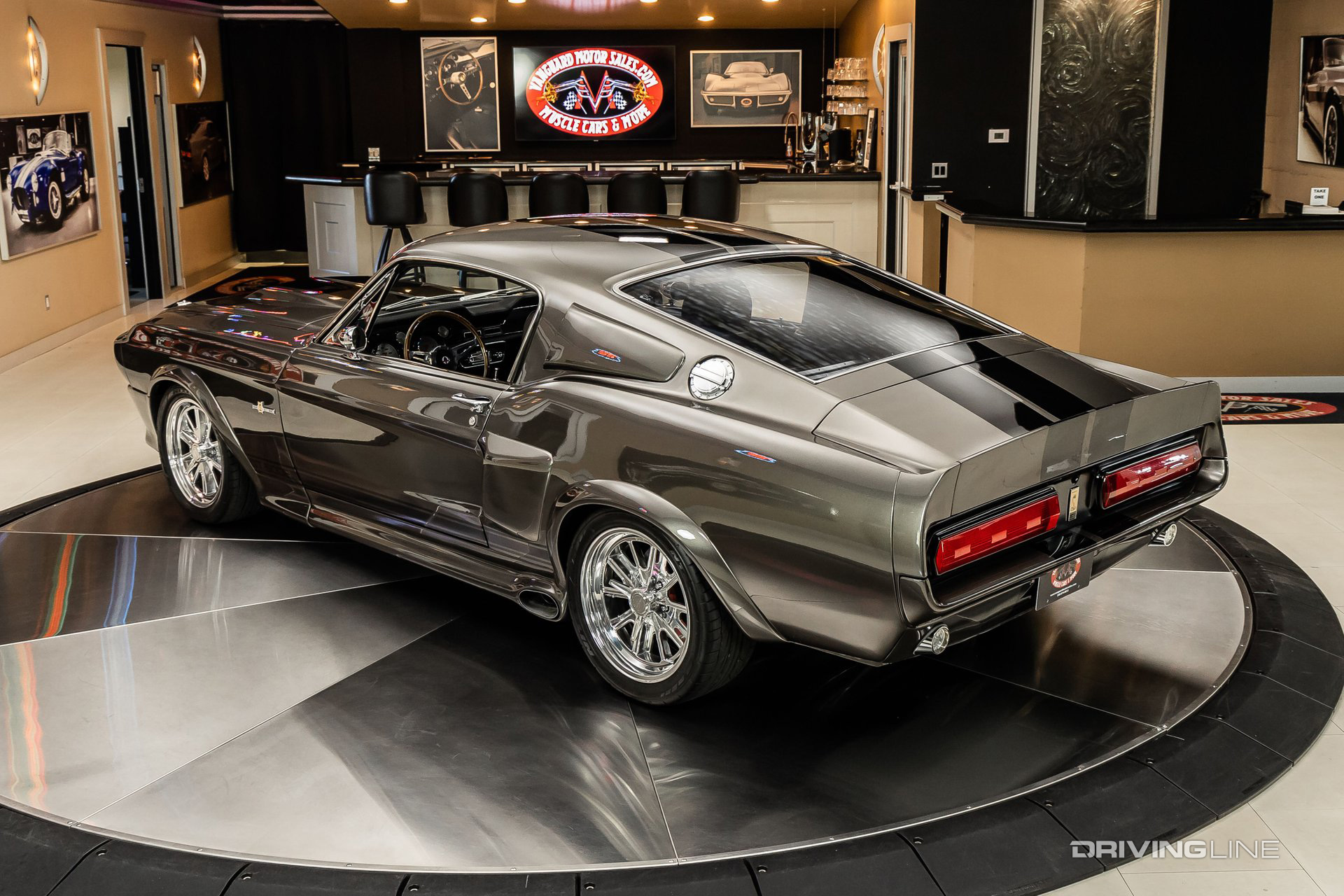 eleanor mustang on nitto nt555 g2 tires displayed