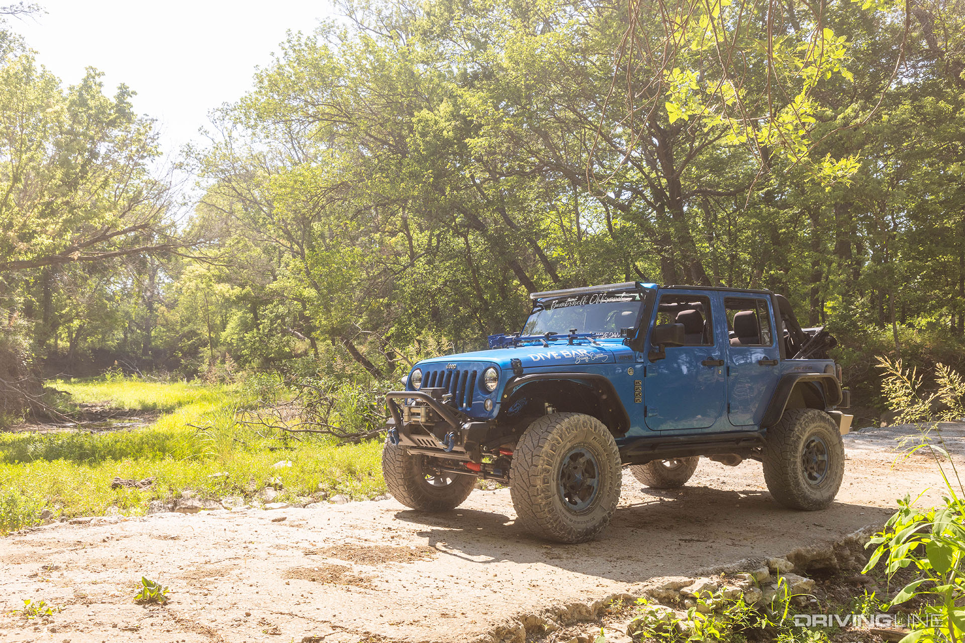 2015 Jeep Wrangler on Trail