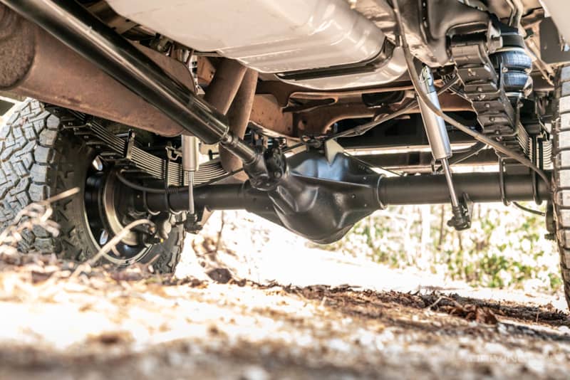 2000 Ford E-350 4x4 van Dana 60 rear axle