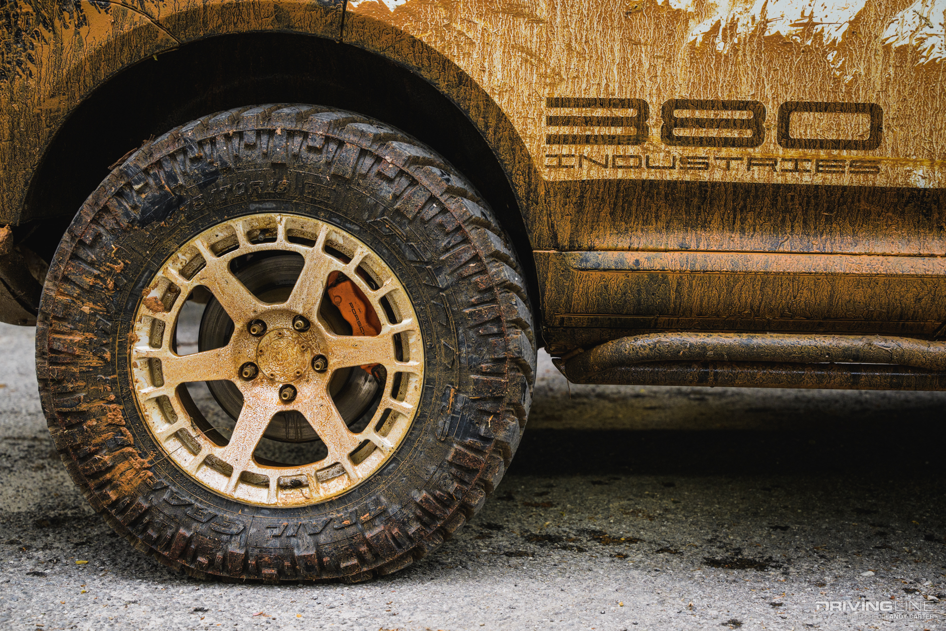 Nitto Trail Grappler on Porsche Cayenne