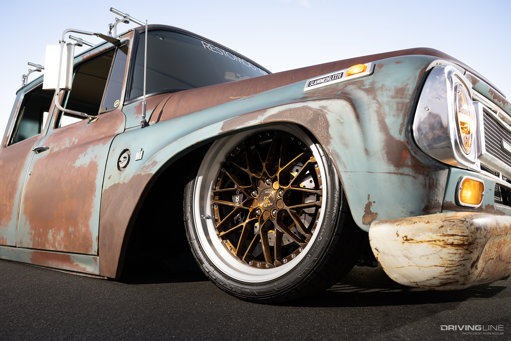 Nitto NT555 G2 Tires of Tony Leal's 1968 International Harvester Travelette