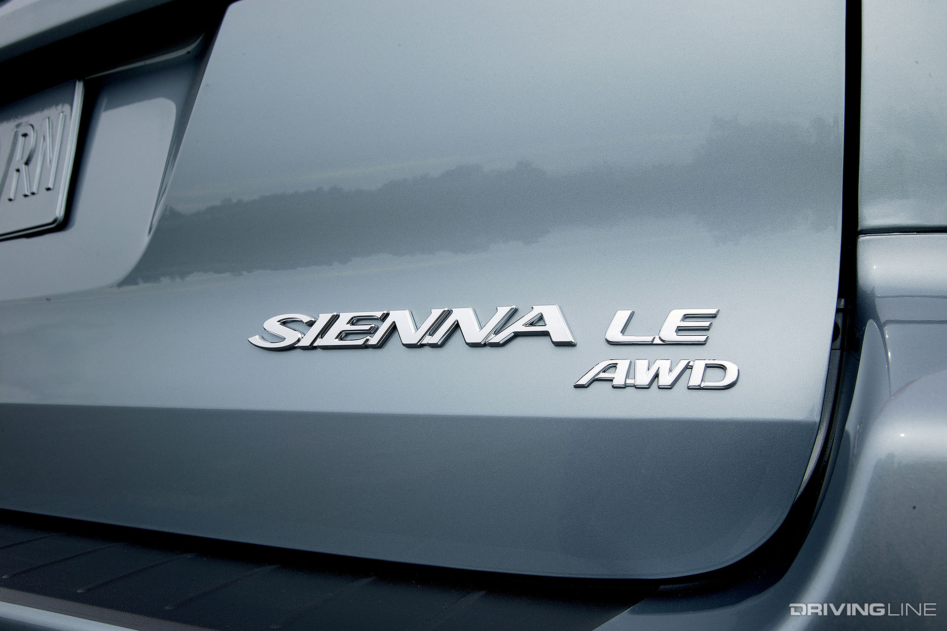 Toyota Sienna AWD Badge