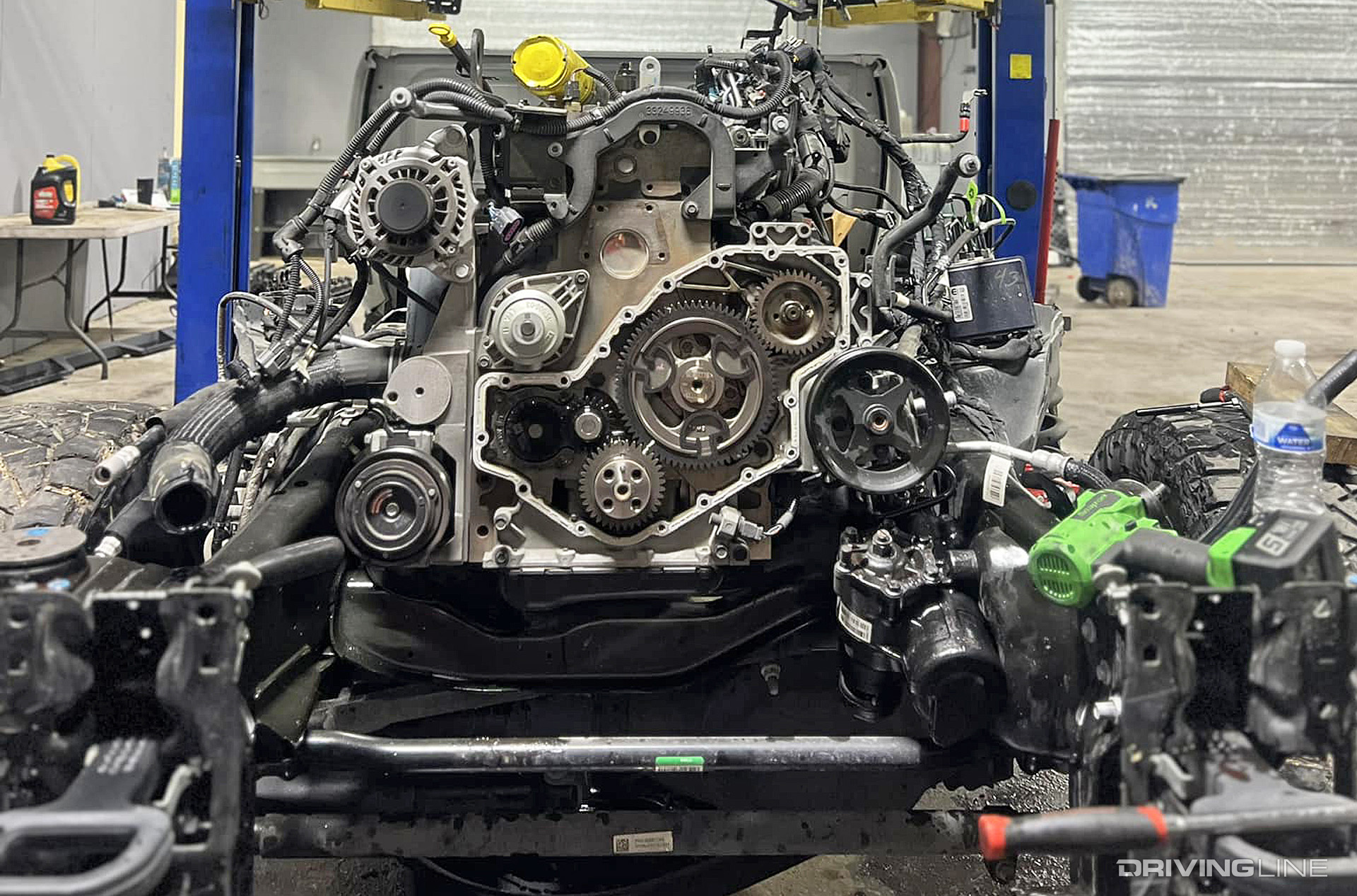 2022 Ram 3500 Heavy Duty Pickup Truck Cab Removal