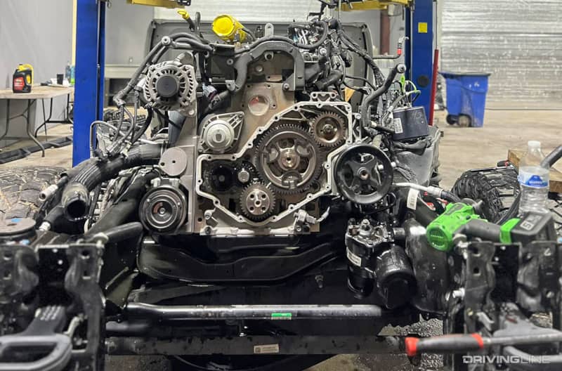 2022 Ram 3500 Heavy Duty Pickup Truck Cab Removal