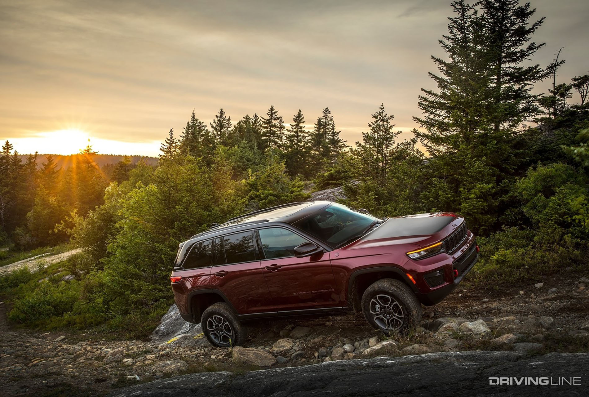 2022 Jeep Grand Cherokee Trailhawk in Mountains
