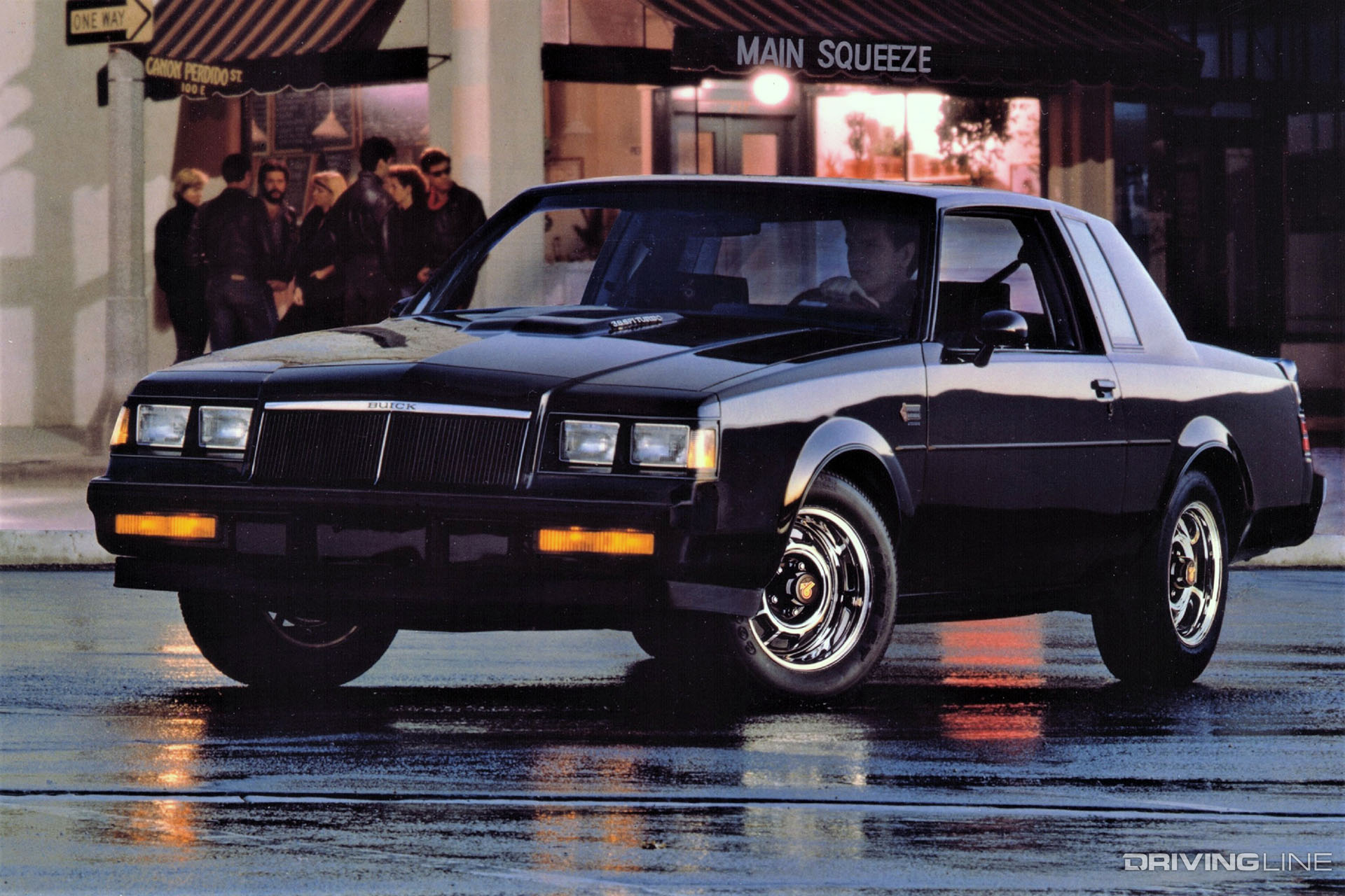 Buick Grand National Black Front View