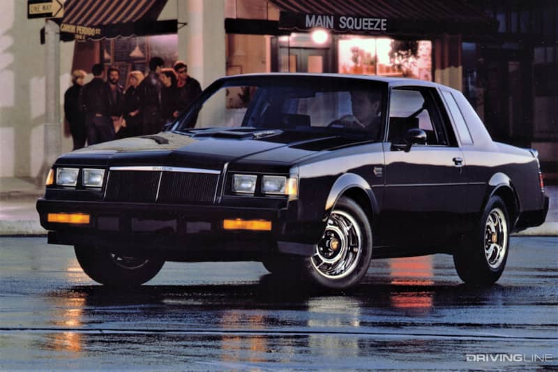 Buick Grand National Black Front View