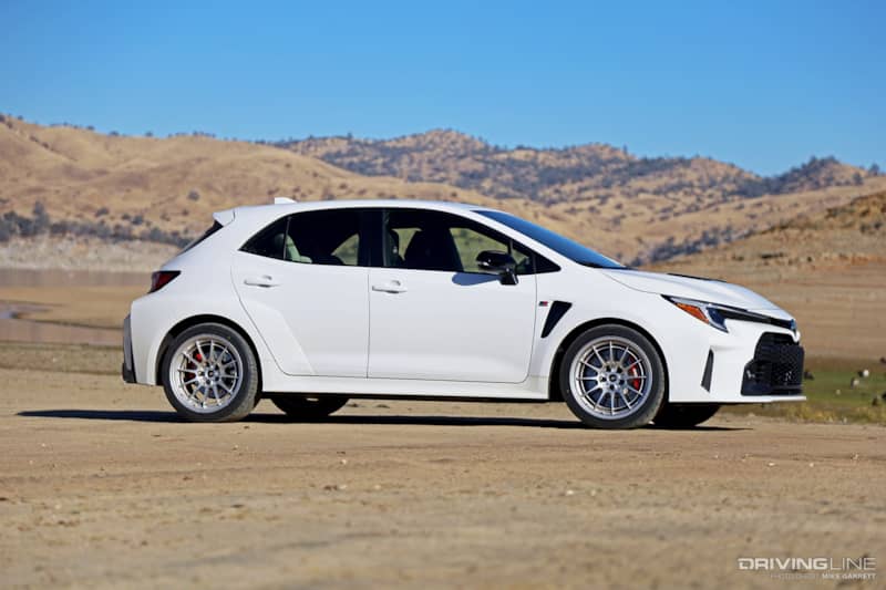 Toyota GR Corolla on Nitto NT555 G2