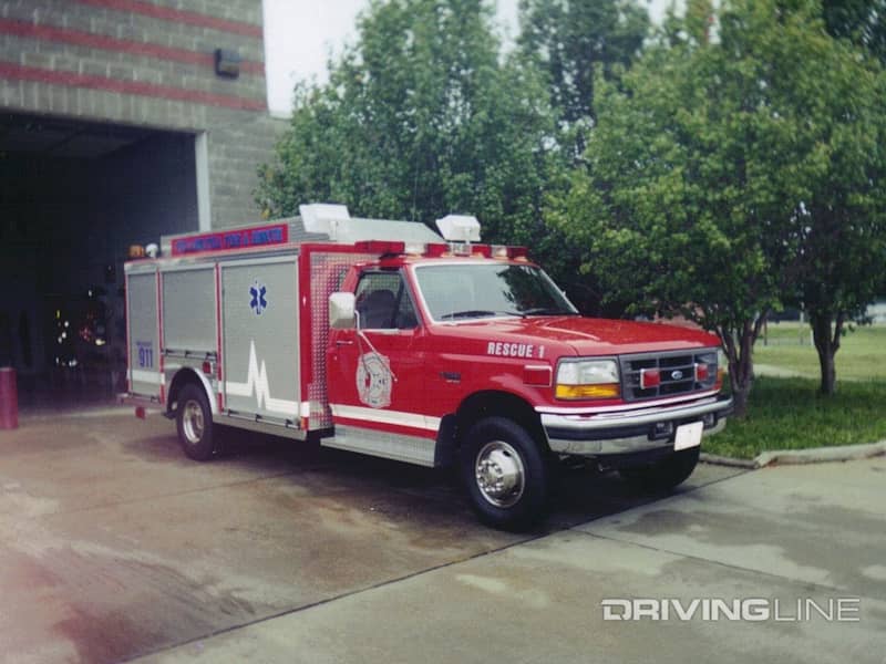 Fire and rescue truck