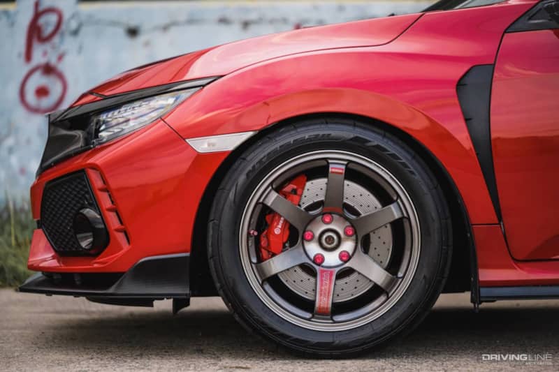 Honda Civic Type R on Nitto NT555 RII