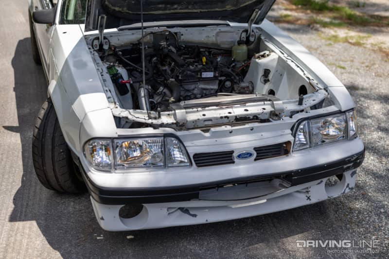 2.3L EcoBoost engine swapped into a 1992 Ford Mustang