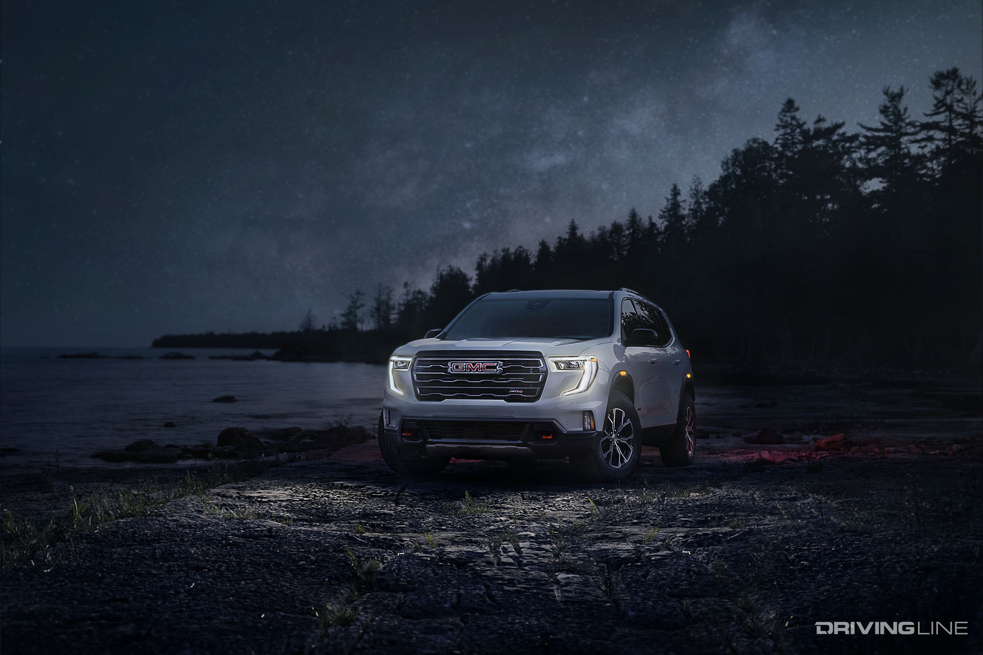 GMC Acadia AT4 Front View