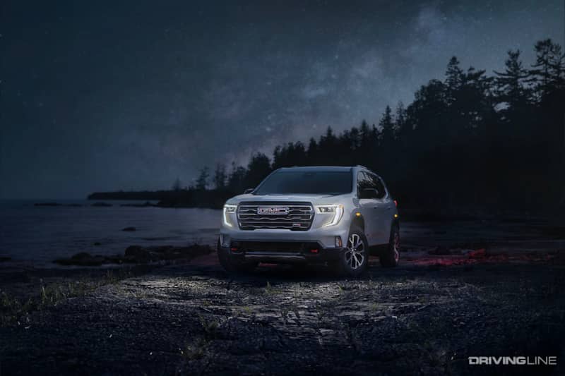 GMC Acadia AT4 Front View