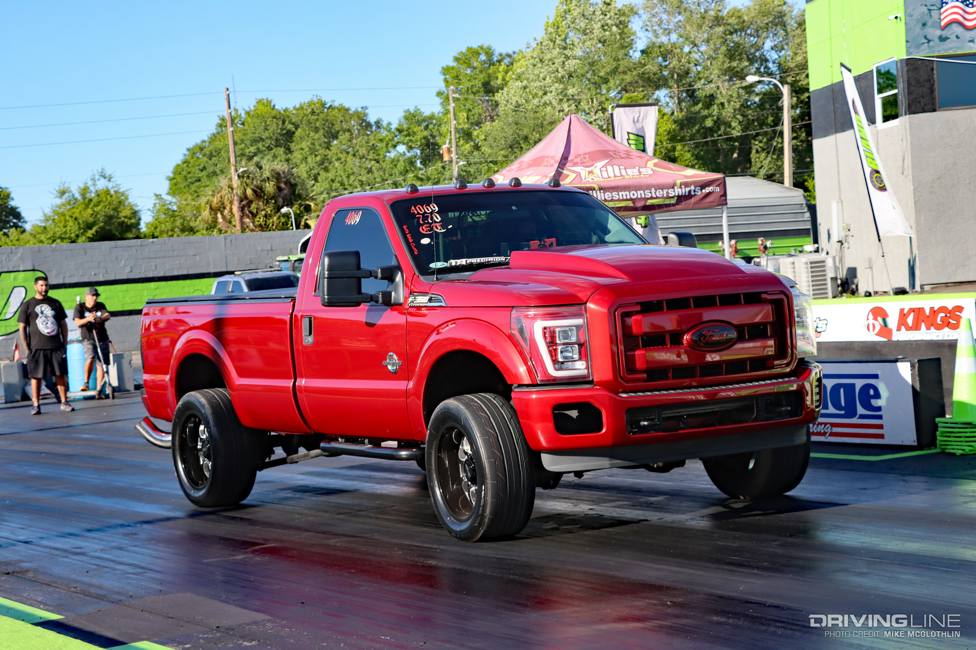 2016 Ford F-350 6.7L Power Stroke Diesel V8 on Nitto NT555 RII Drag Radials