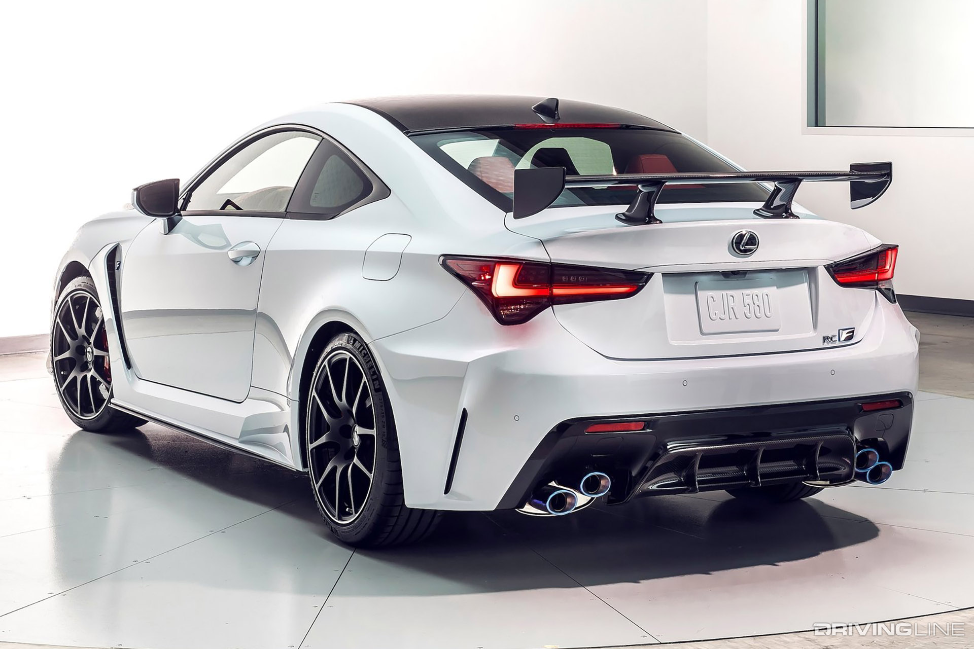 Lexus RC F Rear View