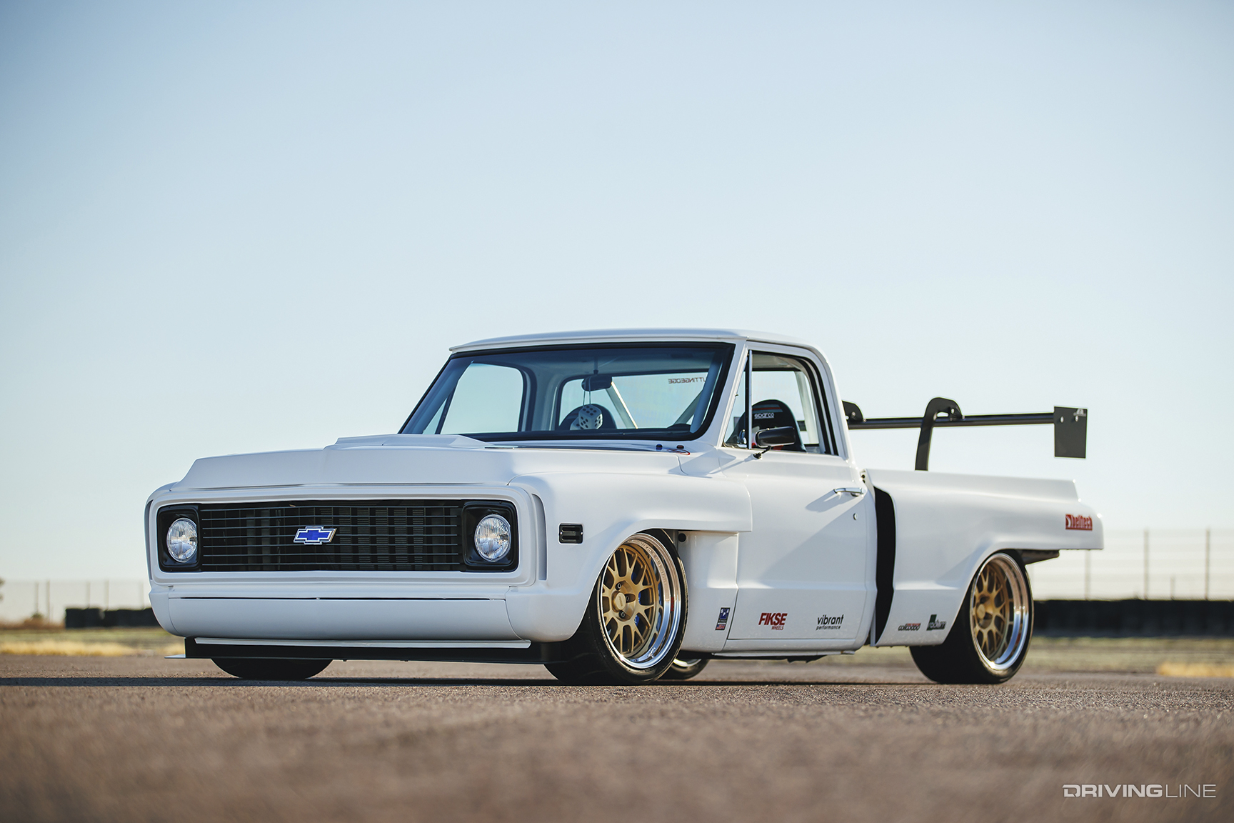 Front of Cameron Bishop's ’72 Chevy C10