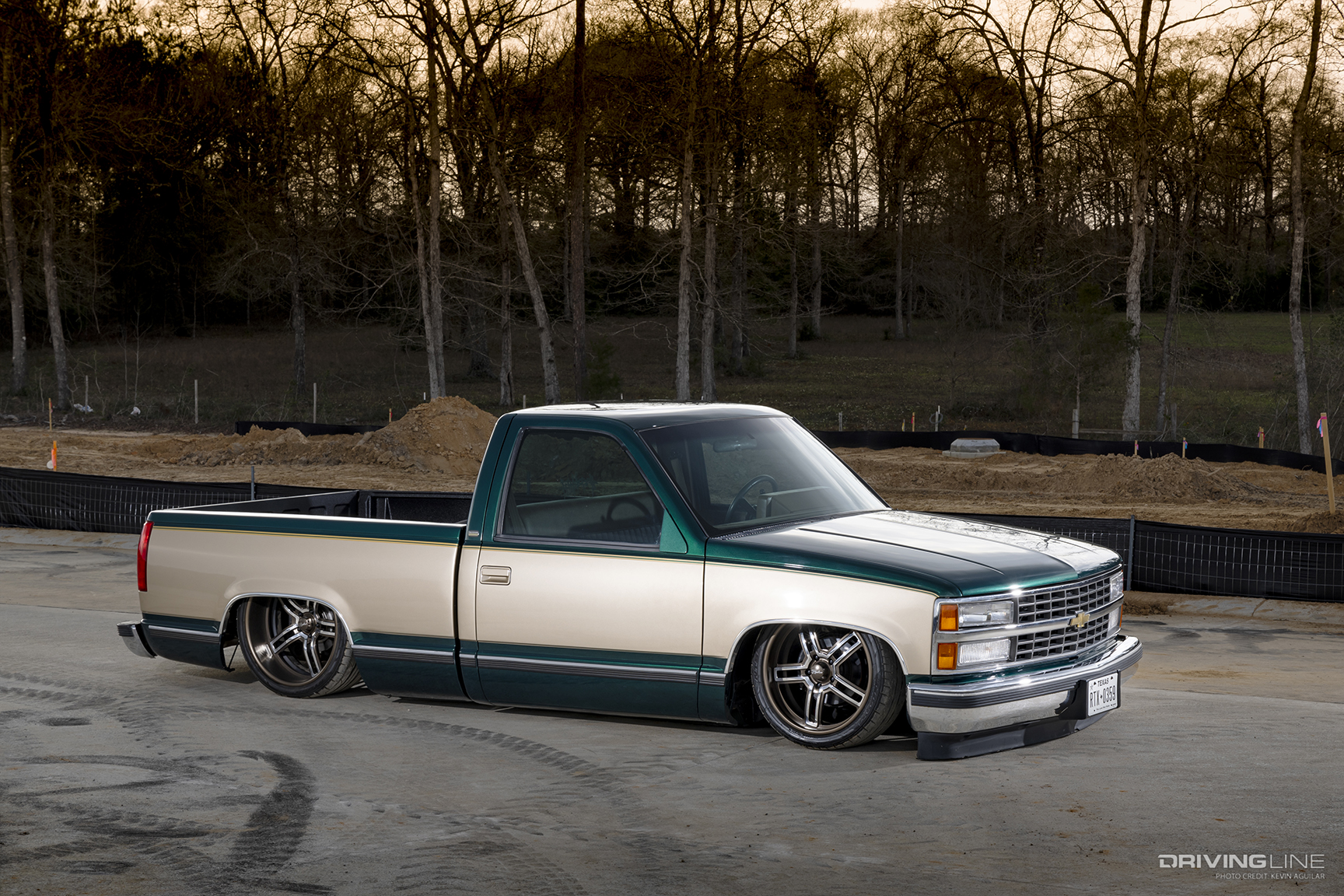 Front of Jose Galvan's '91 Chevy Silverado C1500 (OBS)