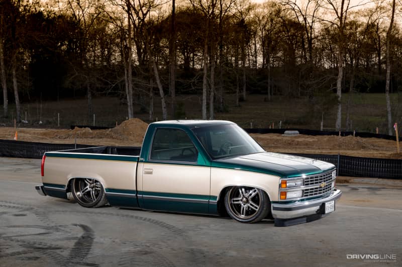 Front of Jose Galvan's '91 Chevy Silverado C1500 (OBS)