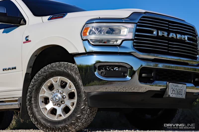 2020 RAM 3500 with Nitto Terra Grappler G3 all-terrain tires