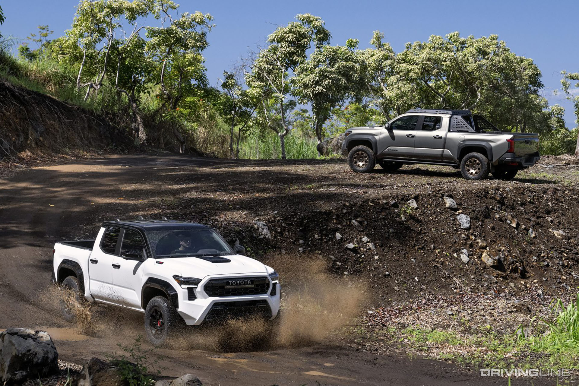 2024 Toyota Tacomas Off-Roading