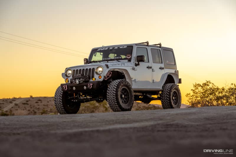 Jeep Wrangler JKU on Nitto Trail Grappler