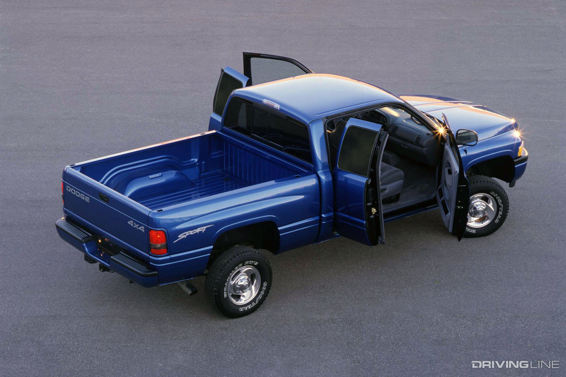 Ram 1500 Sport Club Cab Blue