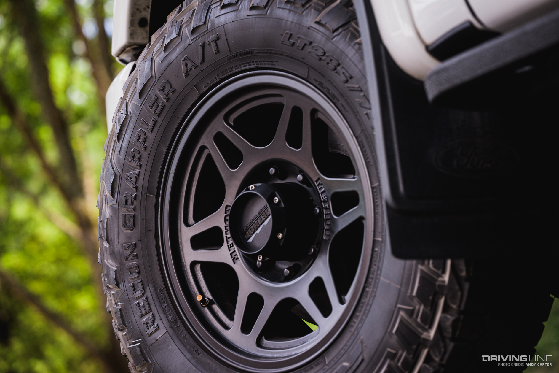 Nitto Recon Grappler All Terrain tire on a Method wheel