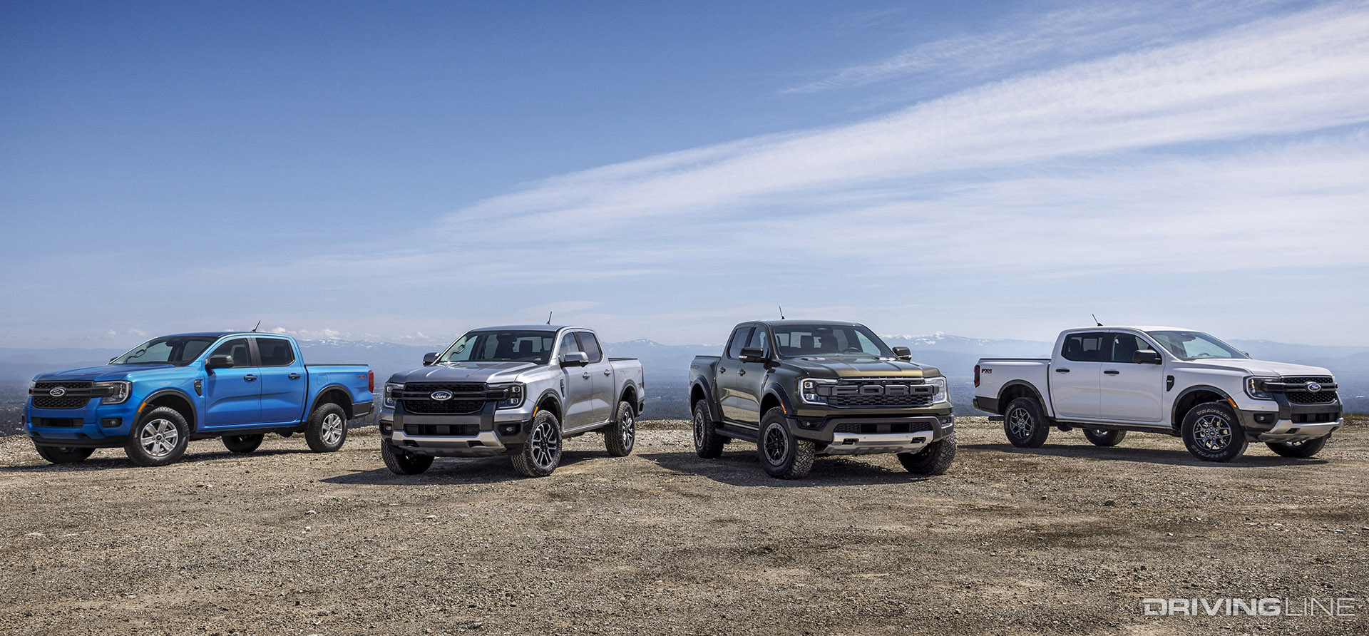 2024 Ford Ranger Lineup